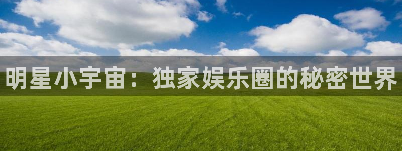 壹号app官网版下载：明星小宇宙：独家娱乐圈的秘密世界