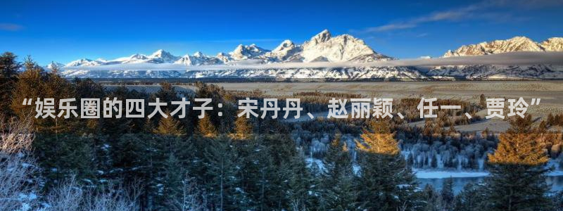 壹号大舞台下载：“娱乐圈的四大才子：宋丹丹、赵丽颖、任一、贾玲”