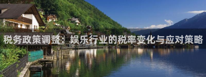 美狮贵宾会app官网下载苹果：税务政策调整：娱乐行业的税率变化与应对策略