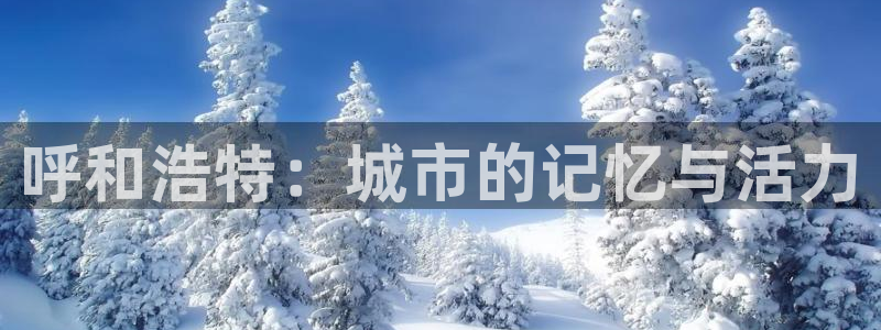 美狮贵宾会-ng大舞台,有梦你就来：呼和浩特：城市的记忆与活力